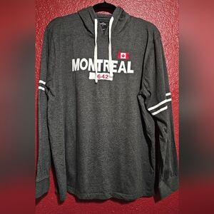 Montreal Charcoal Hoodie Sweatshirt